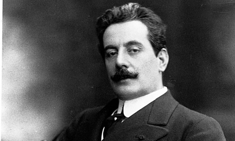 Italian Giacomo Puccini (1858-1924) composed the operas "La Boheme", "Madame Butterfly", and "Tosca". ca. early 20th century Italy